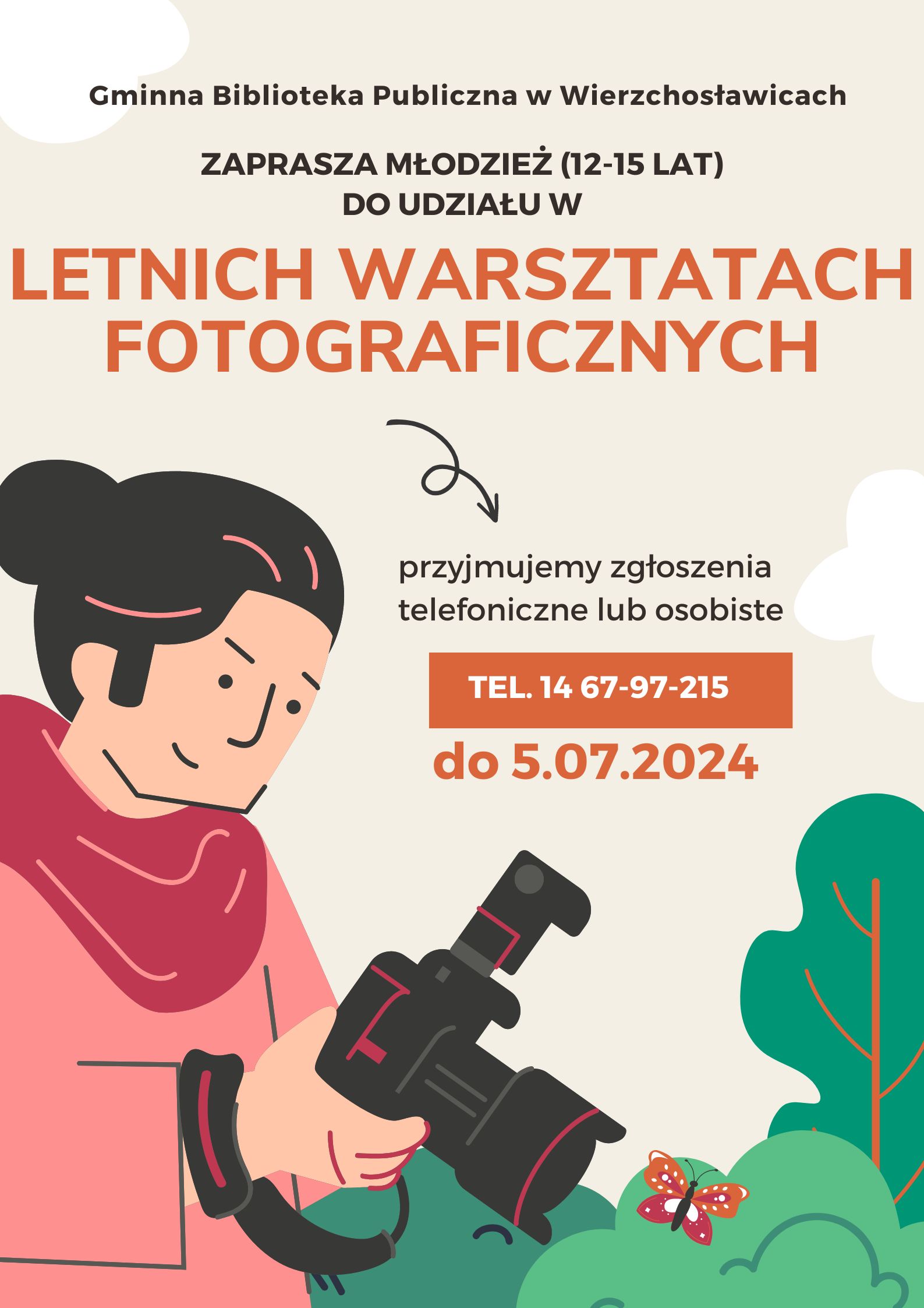 Letnie warsztaty fotograficzne