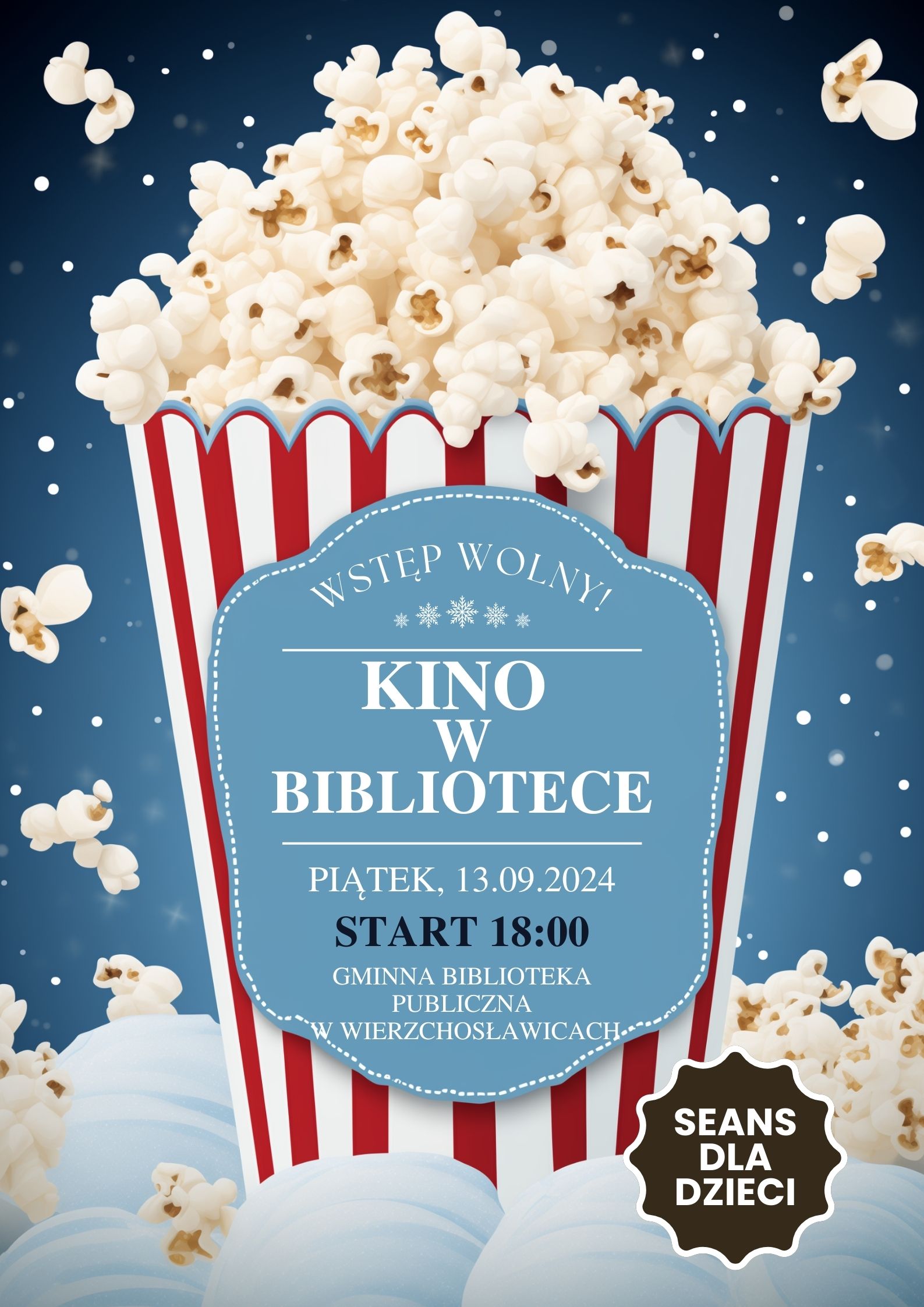 Kino w bibliotece