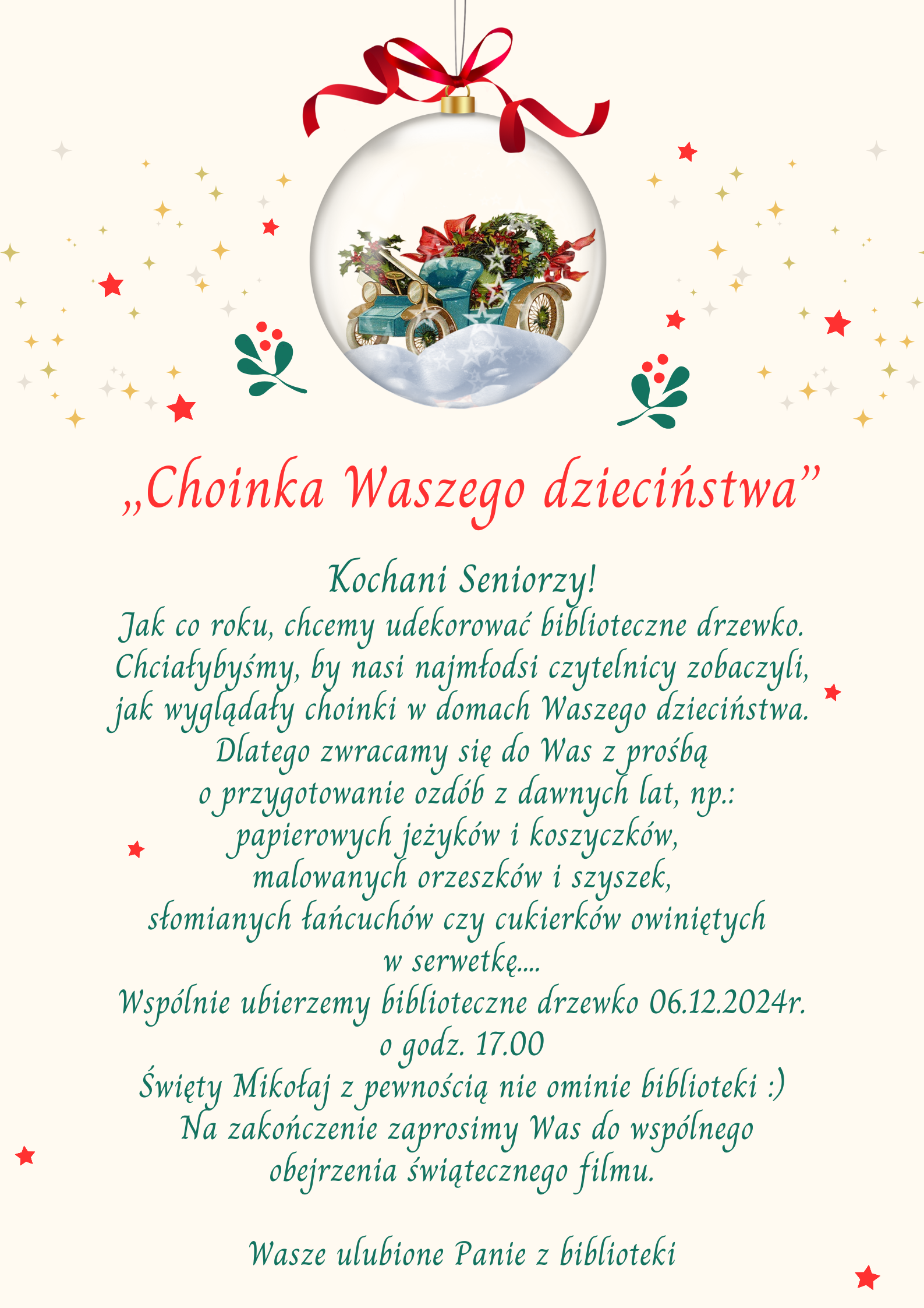 Choinka Waszego dzieciństwa